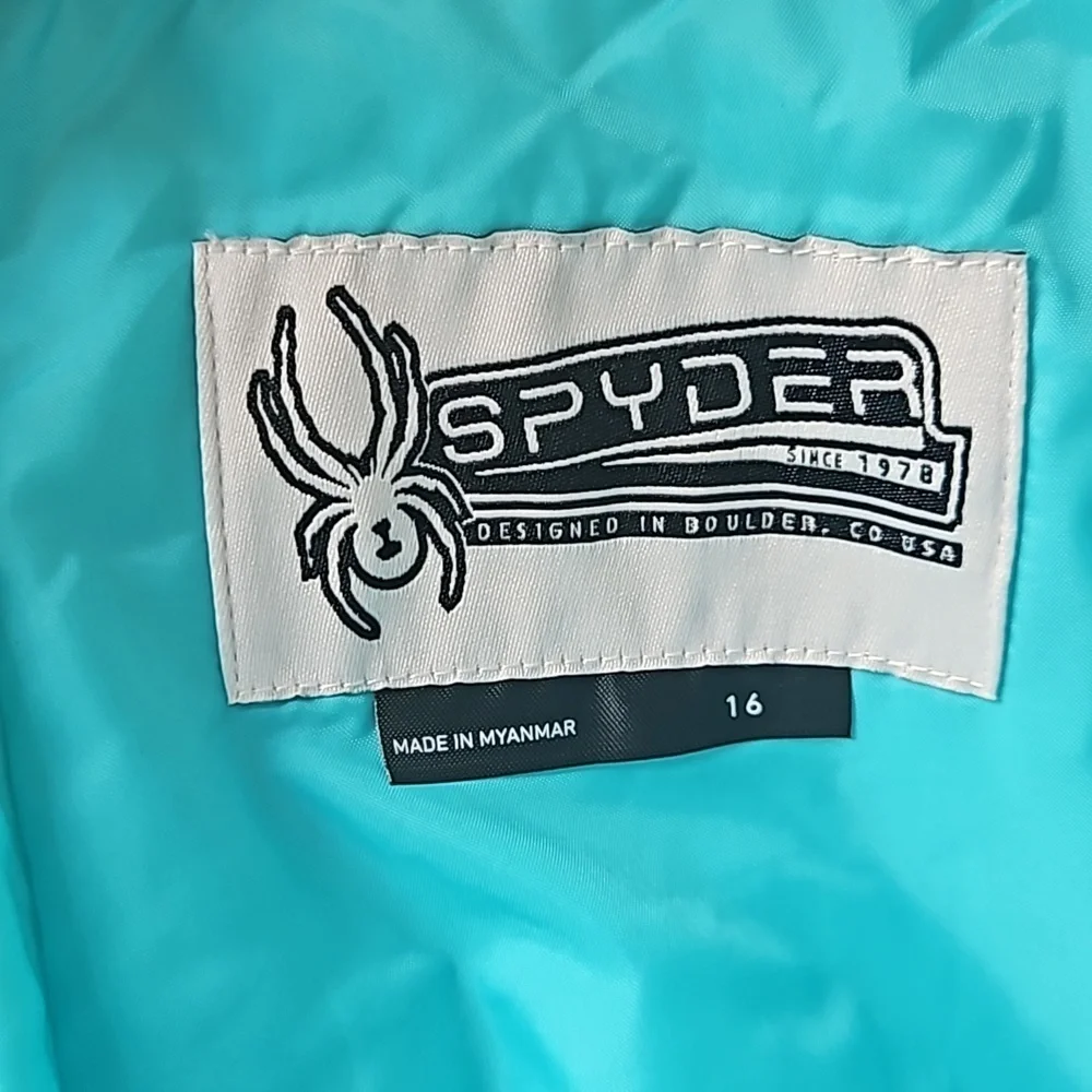NEW! SPYDER Big Girls Olympia Outdoor Snow Board Ski Pants 16.